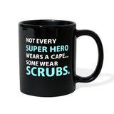 Veterinary - Not every superhero wears a cape... Some wear scrubs Full Color Mug-Full Color Mug | BestSub B11Q-I love Veterinary