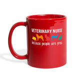 Veterinary Nurse because people are gross Full Color Mug-Full Color Mug | BestSub B11Q-I love Veterinary