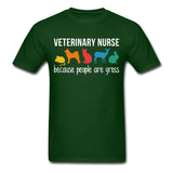Veterinary nurse: because people are gross Unisex T-shirt-Unisex Classic T-Shirt | Fruit of the Loom 3930-I love Veterinary