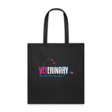 Veterinary NURSE, stethoscope Cotton Tote Bag-Tote Bag | Q-Tees Q800-I love Veterinary