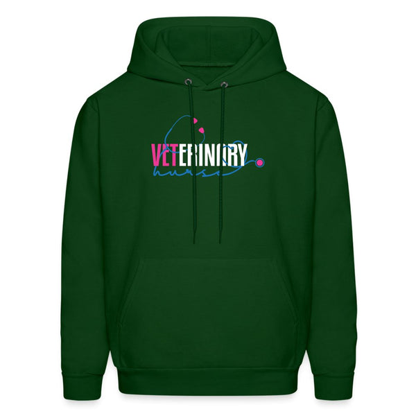 Veterinary NURSE, stethoscope Unisex Hoodie-Men's Hoodie | Hanes P170-I love Veterinary