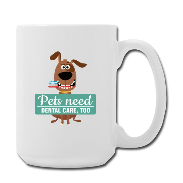 Veterinary - Pet Dental Health Coffee/Tea Mug 15 oz-Coffee/Tea Mug 15 oz-I love Veterinary