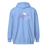 Veterinary - Until someone ends up in a cone Unisex heavy blend zip hoodie-I love Veterinary