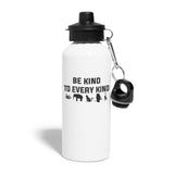 Be kind to every kind Water Bottle 20 oz-Water Bottle | BestSub BLH1-2-I love Veterinary