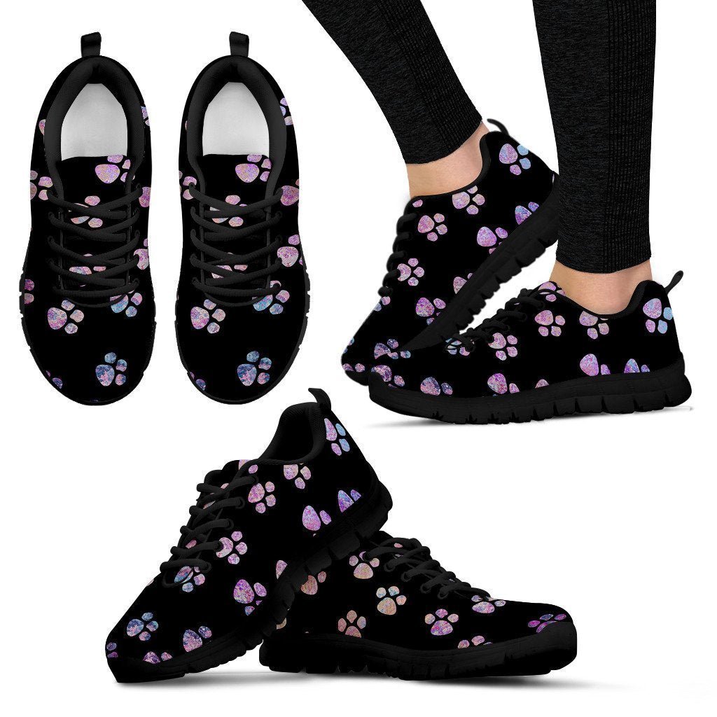 Watercolor Paws Women's Sneakers – I love Veterinary