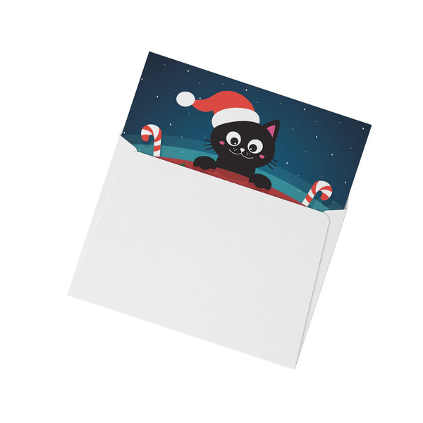 Whisker you a Merry Christmas - Flat Card Set-Cards-I love Veterinary