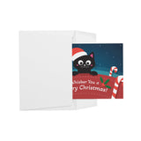 Whisker you a Merry Christmas - Flat Card Set-Cards-I love Veterinary