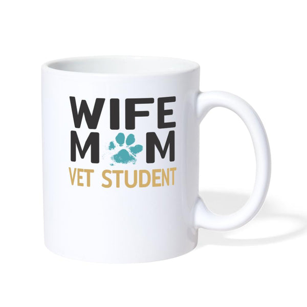 Wife Mom Vet Student Coffee or Tea Mug-Coffee/Tea Mug | BestSub B101AA-I love Veterinary