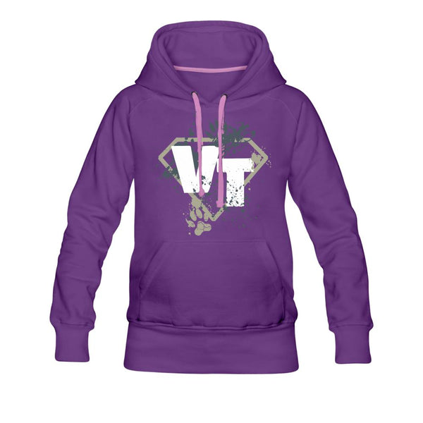 Vet Tech Vet tech superhero Women’s Premium Hoodie-Women’s Premium Hoodie | Spreadshirt 444-I love Veterinary