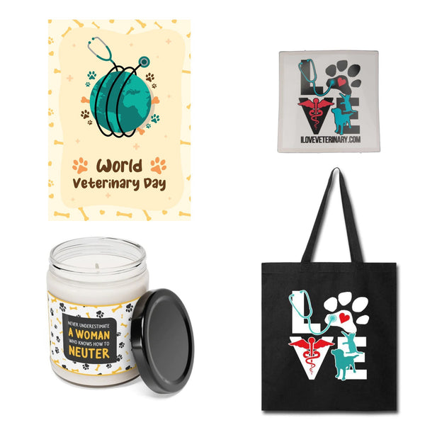 World Veterinary Day Gift Box-I love Veterinary