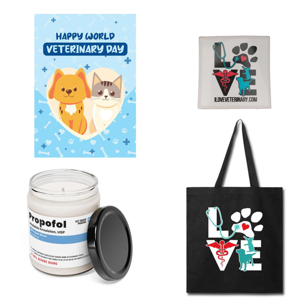 World Veterinary Day Gift Box-I love Veterinary