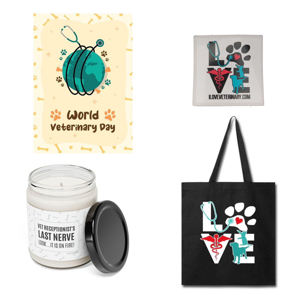 World Veterinary Day Gift Box-I love Veterinary