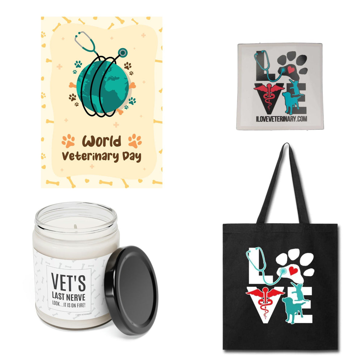 World Veterinary Day Gift Box-I love Veterinary