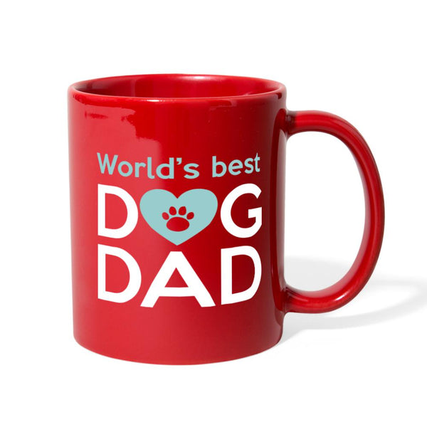 World's best dog dad Full Color Mug-Full Color Mug | BestSub B11Q-I love Veterinary