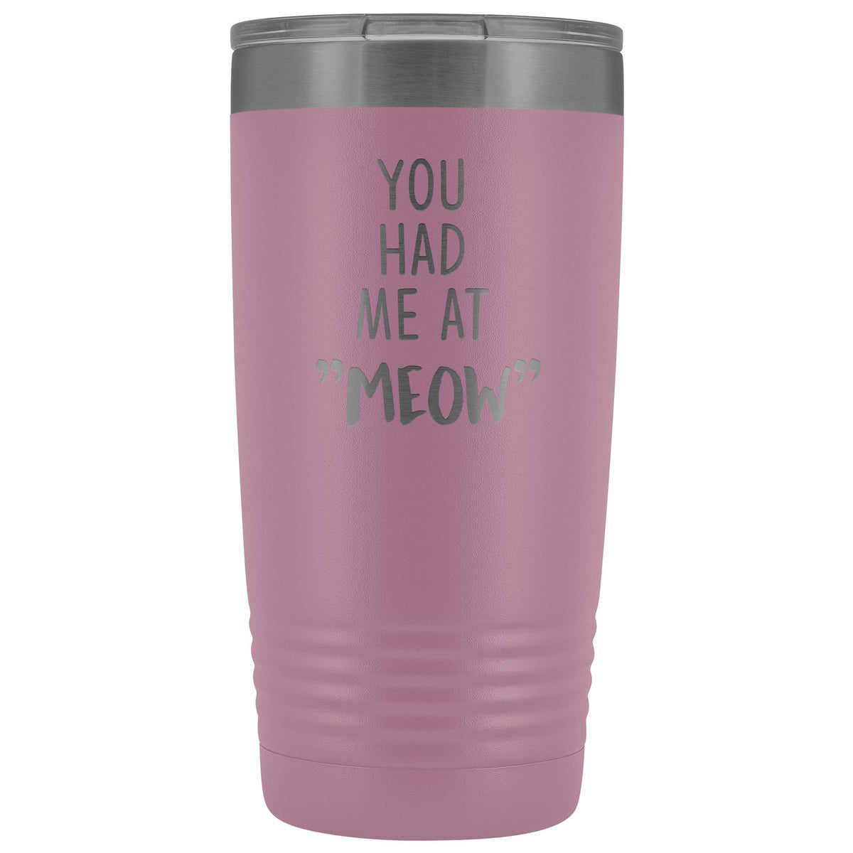 You had me at "MEOW" 20 oz Vacuum Tumbler-Tumblers-I love Veterinary