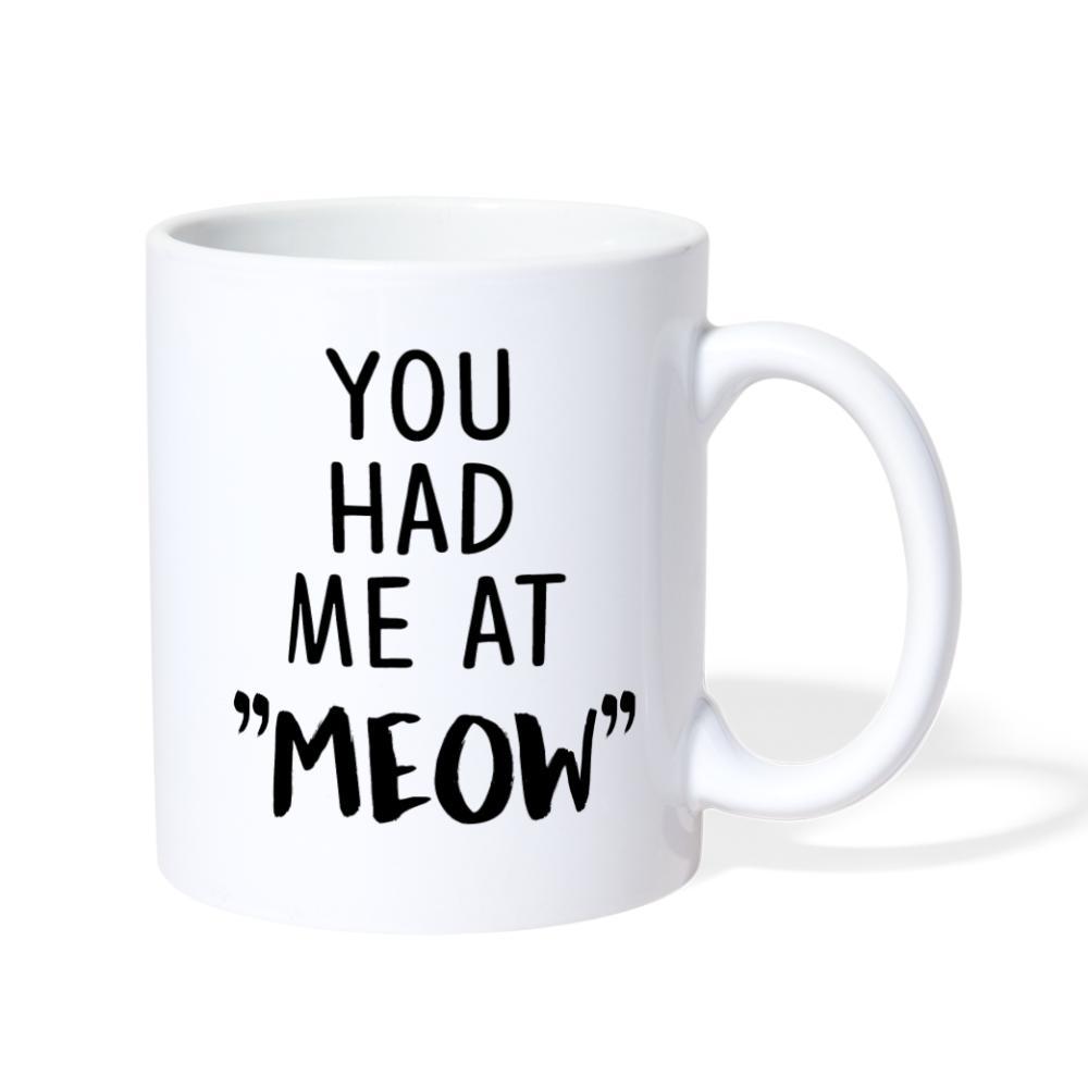 You had me at ""meow"" White Coffee or Tea Mug-Coffee/Tea Mug | BestSub B101AA-I love Veterinary