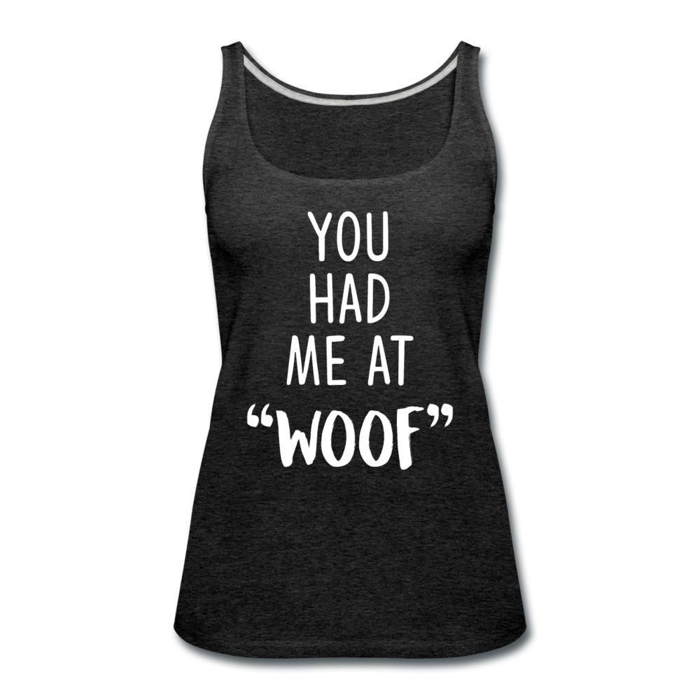 You had me at "woof" Women's Tank Top-Women’s Premium Tank Top | Spreadshirt 917-I love Veterinary