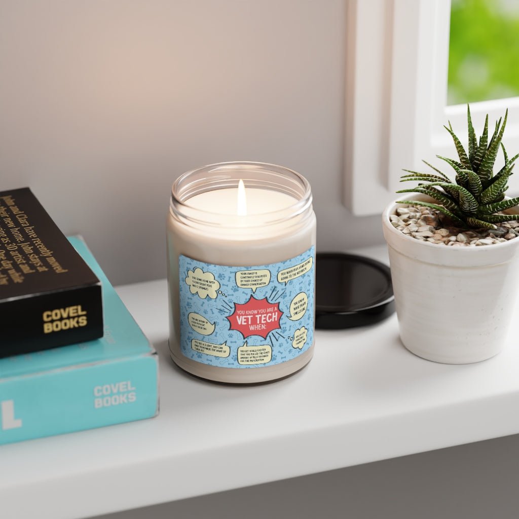 You know you are vet tech when Scented Soy Candle-Candles-I love Veterinary
