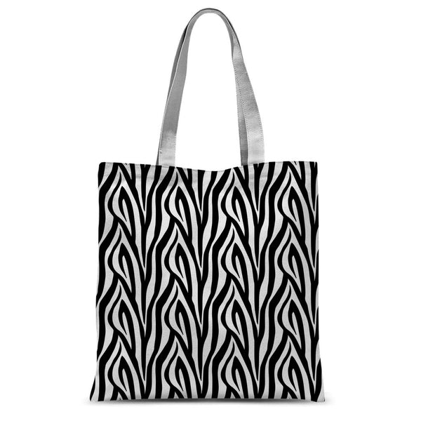 Zebra skin pattern Classic Sublimation Tote Bag-Classic Sublimation Tote Bag-I love Veterinary